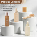 Suede Shoe Cleaner Kit with Shoe Cleaner,Shoe Waterproof Protector,Shoe Brush and Suede Eraser,Suede Care Kit for Suede Shoe,Snow Boot,Clog & Sandal,Boots,Uggs,Jackets and Apparel — 2