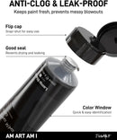 JusArt Black Acrylic Paint, 8.45oz/250ml Large Tube, Heavy Body — 7