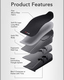6FT CLUB Height Increase Insoles for Men, 3-Layer Half-Length Shoe Lifts — 4