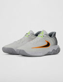 Nike Unisex Adult Giannis Immortality 4 Basketball Shoes - White/Black/Volt/Wolf Grey — 6