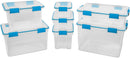 Sterilite Gasket Storage Box with Lids for Home & Office, 20 Quart, 6-Pack. — 7