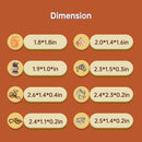 RLYLF 8 Pieces IQ Logic Training Brain Teaser Puzzles — 2