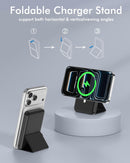 podoru for MagSafe Power Bank 10000 mAh, Foldable Magnetic Portable Charger photo 4