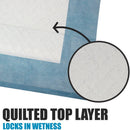 BV Puppy Pads Leak-Proof 100 Count 22"x 22" - Absorbent Pee Pads for Dogs with…
