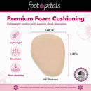 Foot Petals Ball of Foot Cushions, Metatarsal Pad, Lasting Comfort Relief, Prevent Toe Sliding, Overhang, Women's Heels 5