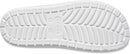 Crocs Unisex Adult Classic Low Profile Lightweight Slip-On Clogs – White — 3