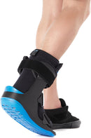 Ovation Medical Gen 2 Pneumatic Walking Boot - Lightweight, Low Profile CAM Walker Boot - Premium Medical Boot for Foot Injuries, Ankle Sprains, Fracture Recovery Support, & More (Short, Medium) - Blue — 7