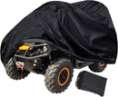 ATV Cover with Buckle Waterproof, 420D Heavy Duty Ripstop Protects 4 Wheeler from Snow Rain Sun,Outdoor Storage Quad Cover for Polaris Sportsman Yamaha Honda Kawasaki 102'' x44'' x 48'' — 1