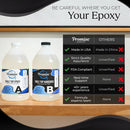 Promise Epoxy Table Top Epoxy Resin Kit 32 Oz with Accessories — 1