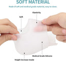 Concealed Footbed Enhancers Invisible Height Increase Soft Silicone Heel Insoles Wearable Heel Cushion Inserts ，Breathable Suitable for Men Women (1.6in/4cm) — 4