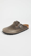 Birkenstock Unisex Boston Soft Footbed Leather Clog – Multi — 3
