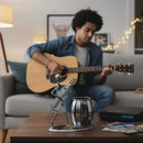 MyGift Guitar Pen Holder Desk Office Decor Gift For Men — 5