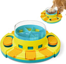 Potaroma Dog Puzzle Toy 2 Levels, Slow Feeder, Pup Food Treat Feeding Dispenser for IQ Training and Entertainment for All Breeds 4.2 Inch Height — 1