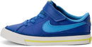 Nike Unisex Kids' Court Legacy Shoes - Boys Girls Toddlers & Baby Sneakers - Court Blue/Dutch Blue/Sonic Yellow — 1