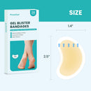 Promifun Blister Pads - 28 ct Water Resistant Hydrocolloid Bandages for Foot, Toe, Heel - Gel Blister Cushions for Prevention & Recovery, Spot Pack | 28 Count (Pack of 1) — 2