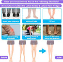 Svowin 3 Layers Adjustable Supination Overpronation Insoles, Anti-Slip Medial Lateral Heel Wedge Insoles for Foot Alignment, Knee Pain, Bow Legs, Osteoarthritis (Black, L: W 8-12/ M 7.5-14) — 2