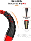 CyvenSmart (2 Pack) Long iPhone Charger 10ft for [MFi Certified], 10 Foot Lightning Cable Fast Charging Cord 10 Feet for iPhone 14/13/12/11/11 Pro/11 Pro Max/XS/XS Max/XR/X/8/8 Plus/7/7 Plus/6 Plus 2