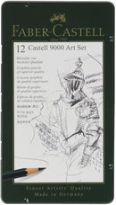 Faber-Castell 9000 Graphite Sketch Pencil Sets Art 8B - 2H set of 12 | 12 Count (Pack of 1) — 5