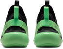 Nike Kids' Flex Runner 4 Running Shoes - Boys Girls Toddler Baby Sneakers - Black/Black-illusion Green — 4