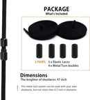 Elastic No Tie Shoe Laces For Adults, Kids and Elderly (2 Pairs) — 5