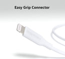 Amazon Basics USB-C to Lightning Charger Cable, Apple MFi Certified for iPhone 14 13 12 11 X Xs Pro, Pro Max, Plus, iPad, Fast Charging, High Speed Data Sync, 6 ft, White 4