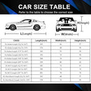 GUNHYI Car Cover for Automobiles All Weather Waterproof, Universal Fit Sedan Chevrolet Corvette, Ford Fusion, Kia Stinger, Nissan Maxima, Buick Regal, Subaru Legacy, Honda Accord etc. — 6