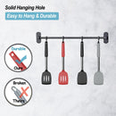 2 Pack Spatulas, Solid & Slotted Silicone Spatula Set, Stainless Steel Handle Coated with Silicone, Non Stick… — 5