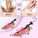 Eachway Pair of Professional 2-Way Premium Shoe Stretcher Tough Plastic Shoe Trees, Adjustable Length & Width Durable Shoe Shaper for Men and Women (Large) | rose — 6
