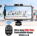 [Upgraded] Bluetooth 5.0 Remote Shutter for iPhone & Android Camera Wireless Remote Control Selfie Button for iPad iPod Tablet, HD Selfie Clicker for Photos & Videos (Black) photo 5