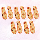 Wool Insoles 5 Pairs 17cm Orange Winter Shoe Pads for Boots — 4