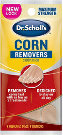Dr. Scholls Corn Removers, Maximum Strength, 9 ct. — 1
