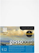 Ampersand Gessobord for Acrylic, Oil and Mixed Media, 1/8 Inch Depth, 9X12 Inch (GBS09) | 9" x 12" — 1