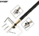 OWDEN Professional 3 Sizes Leather Adjustable Groover Tool. — 3