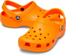 Crocs Kid's Classic Clog – Orange Zing — 7