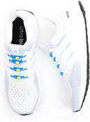 HICKIES Tie-Free Laces | Electric Blue Yellow — 3