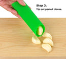 Sinnsally Garlic Peeler Skin Remover Roller Keeper,Easy Quick to Peeled Garlic Cloves with Silicone Tube Roller… — 4