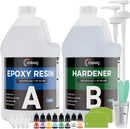 Epoxy Resin 2 Gal, Clear Casting Kit for DIY Craft & Beginners, Crystal Clear Epoxy Resin for Casting, Coating,… — 1