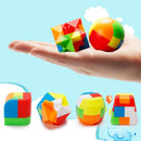 Bbiamsleep 20 Pcs Brain Teasers Puzzle Game Plastic Original 3D Sphere Puzzle Magic Ball Brain Teaser Puzzles Intelligence Game Puzzles for Boys and Girls Educational — 2