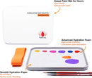 Redgrassgames Everlasting Wet Palette for Miniature Painting and Acrylic Paints - Painter Lite 8.9" - Keeps Paint Fresh, Approved by Pro Painters - Painting Palette with Lid, Seal, 50 Sheets, 2 Foams — 5