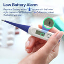 Boncare Digital Thermometer for Adults, Kids & Babies, Dark Blue — 7