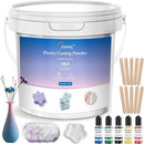 Plaster Casting Powder 1000G/35 OZ, Water Activated Fast Curing Plaster Casting Powder, 20-30 Minutes Demold, Easy… — 1