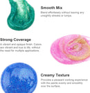 AUREUO Galaxy Glitter Acrylic Paint Set - 8 Twinkle Iridescent Colors 0.71 Fl Oz / 21ml Tubes Sparkling Art Paints for Holiday Crafts Decor Non Toxic Art Supplies for DIY Projects, Gifts for Artists | 8 Glitter Colors | 0.71 Fl Oz (Pack of 8) — 4