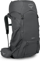 Osprey Rook 50L Men's Backpacking Backpack, Gray OS | Dark Charcoal/Silver Lining — 1