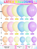 Pastel Rainbow Balloons Arch Garland Kit for Pastel Party Decor | Macaron — 4