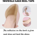 6 Sheets 24 Pcs Silicone Gel Heel Grips Heel Liners Heel Pads Cushion Inserts Shoe Back Heel Tape Adhesive High Heel Shoes Stickers Gel Strap Strips — 2