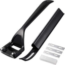 Mudder Leather Skiver Tool Metal Skiver Knife Safety Beveler Craft — 1