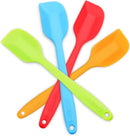 Silicone Spatula 4-piece Set,Heat-Resistant Spatulas,Non-stick Rubber Spatulas with Stainless Steel Core — 6