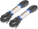 AOMIDI Flat Shoelaces 5/16" | 2 Pair | For Sneakers and Converse Shoelaces — 1