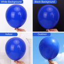 RUBFAC Blue Balloons Different Sizes Royal Blue Balloon Arch Kit 154pcs — 4