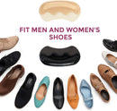 Heel Grips Pads for Loose Shoes - Welnove 3-Pair Heel Inserts for Back of Heel Protect, Heel Inserts for Blisters Pain, Rubbing, Prevent Slip, Fit Shoes, Boots, Sandals, High Heels, Men Women, Beige - Beige | 3-Pair — 5